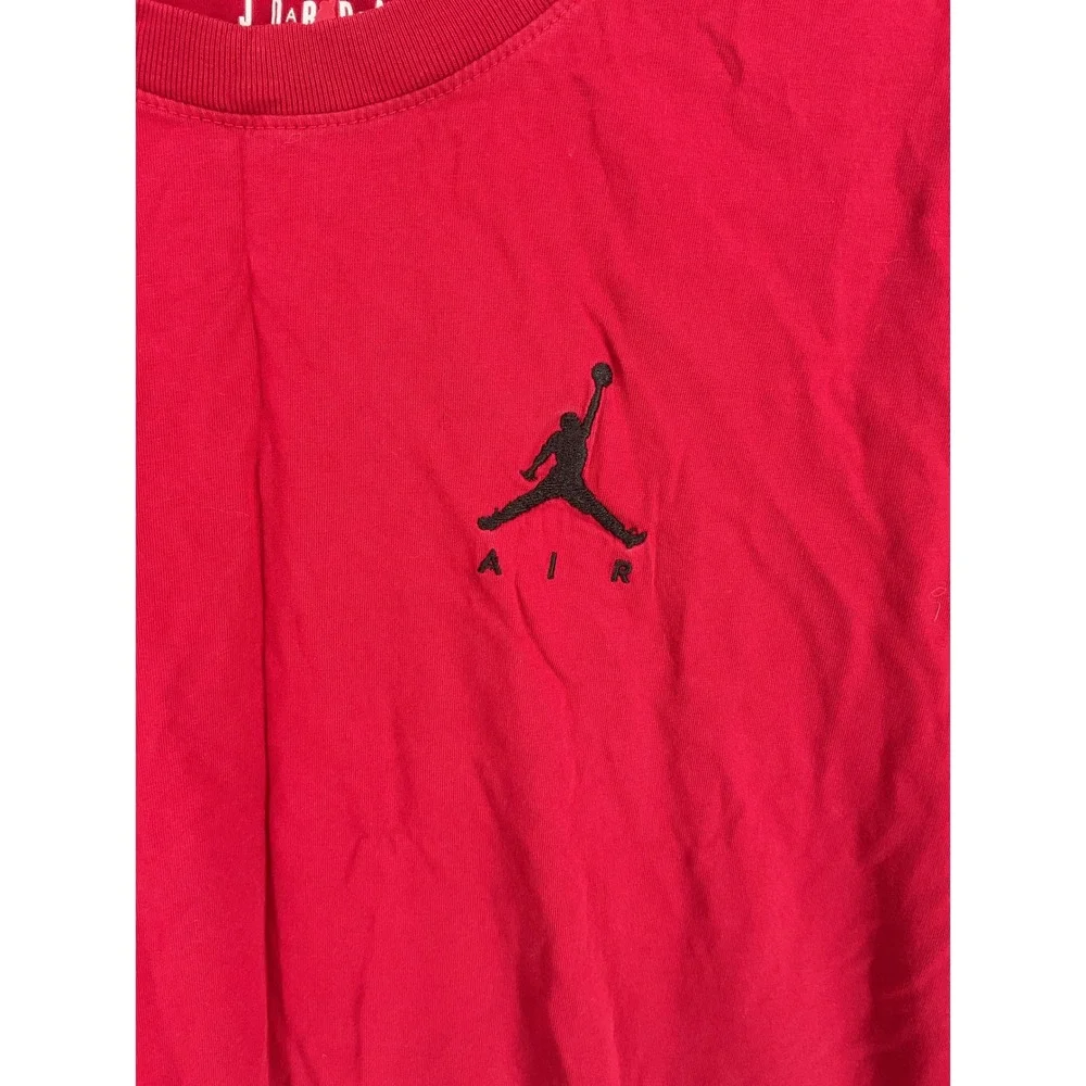 Jordan Mens T-Shirt Red Embroidered Jumpman Air Logo 3XL